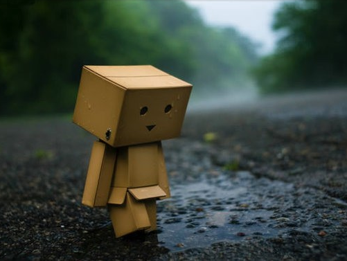 下雨天搬家